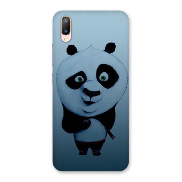 Confused Cute Panda Back Case for Vivo V11 Pro