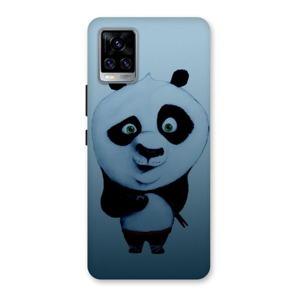 Confused Cute Panda Back Case for Vivo V20 Pro