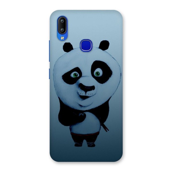 Confused Cute Panda Back Case for Vivo Y91