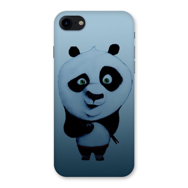 Confused Cute Panda Back Case for iPhone SE 2020