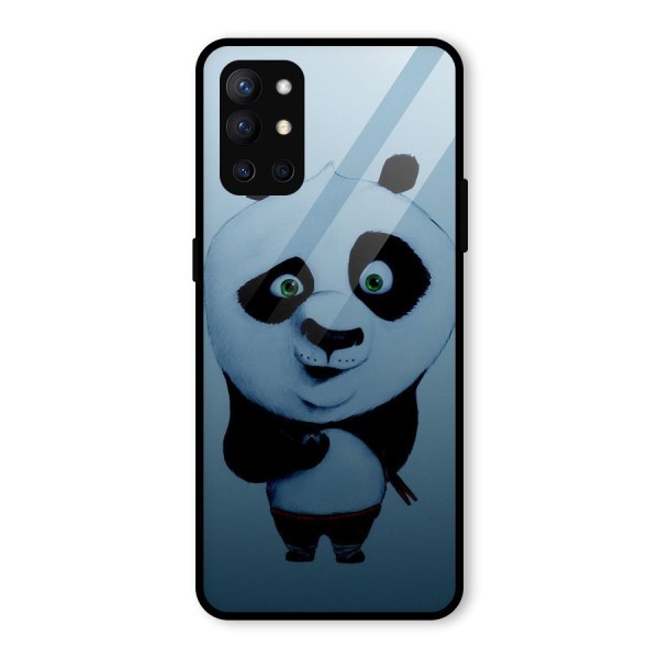 Confused Cute Panda Glass Back Case for OnePlus 9R