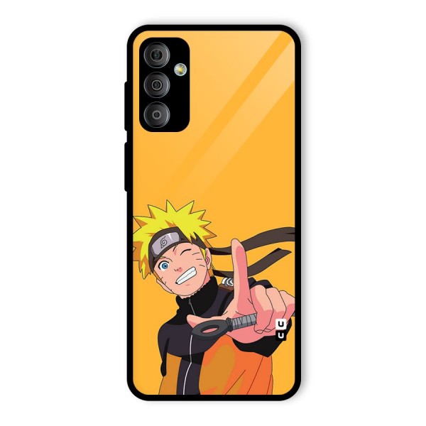 Cool Aesthetic Naruto Glass Back Case for Galaxy F23