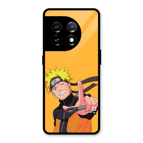 Cool Aesthetic Naruto Glass Back Case for OnePlus 11