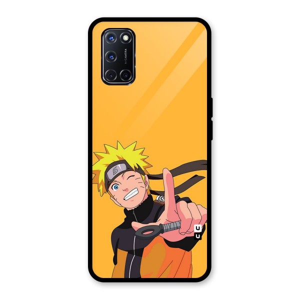 Cool Aesthetic Naruto Glass Back Case for Oppo A52