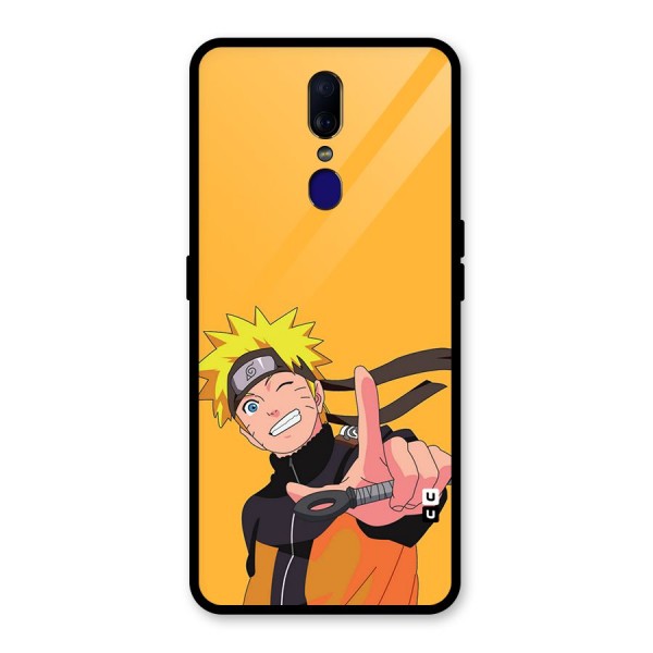 Cool Aesthetic Naruto Glass Back Case for Oppo F11