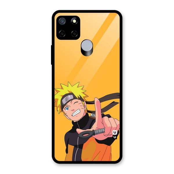 Cool Aesthetic Naruto Glass Back Case for Realme C15