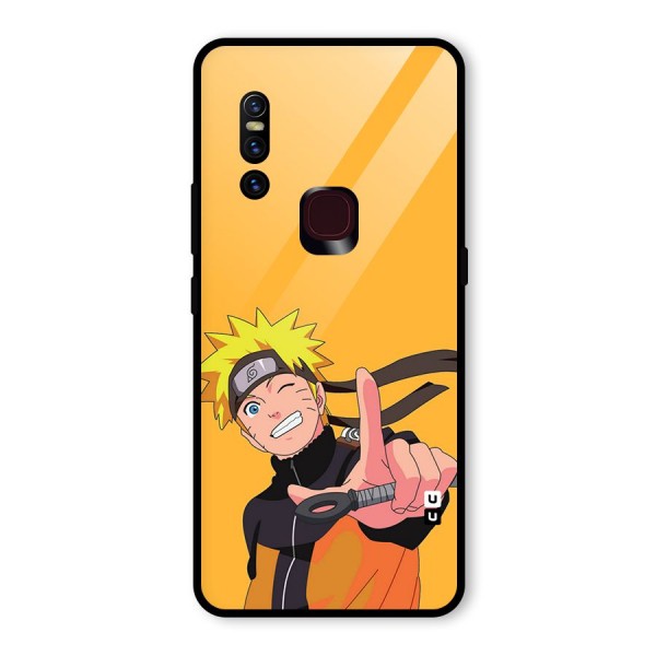 Cool Aesthetic Naruto Glass Back Case for Vivo V15