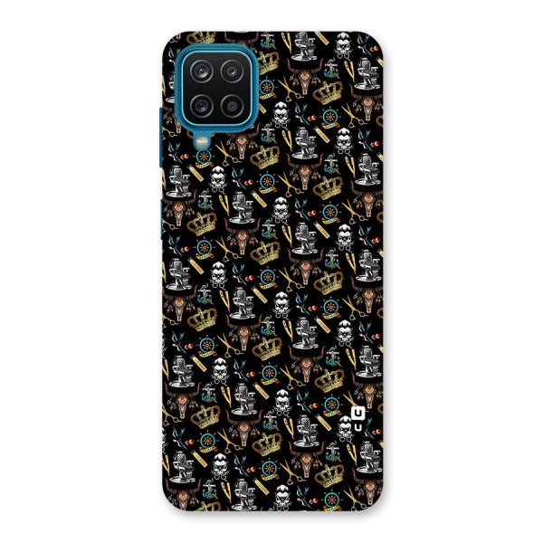 Cool Barber Pattern Back Case for Galaxy F12