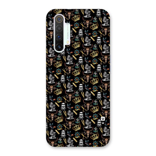 Cool Barber Pattern Back Case for Realme X3 SuperZoom