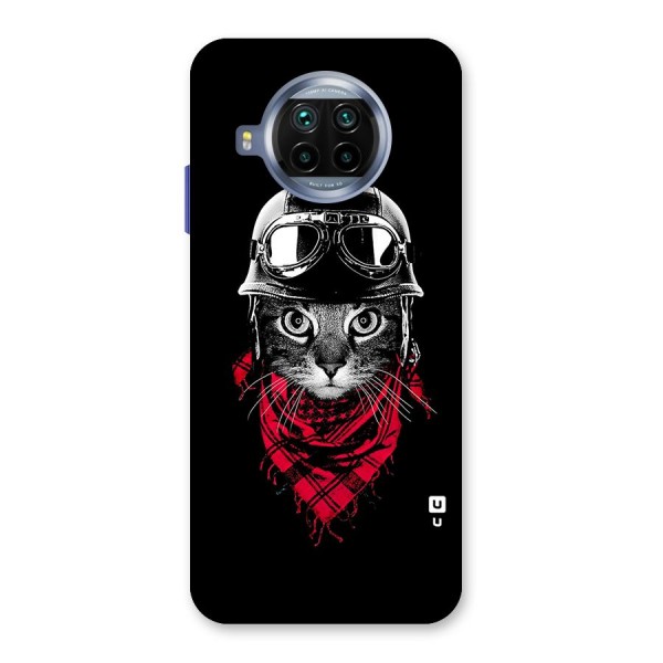 Cool Biker Cat Back Case for Mi 10i