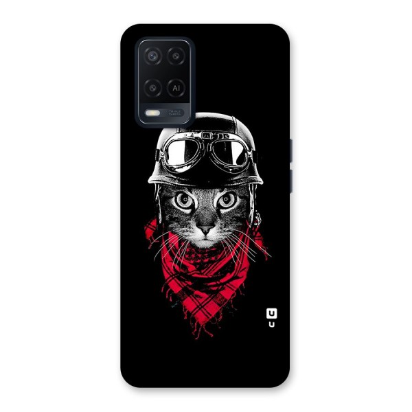 Cool Biker Cat Back Case for Oppo A54