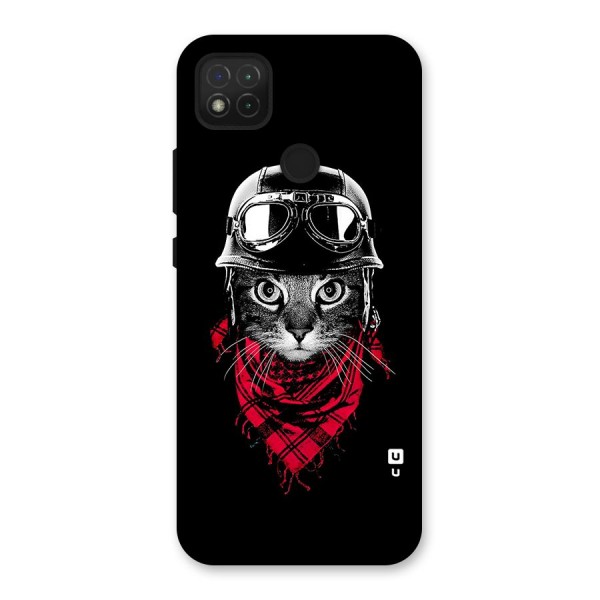 Cool Biker Cat Back Case for Redmi 9