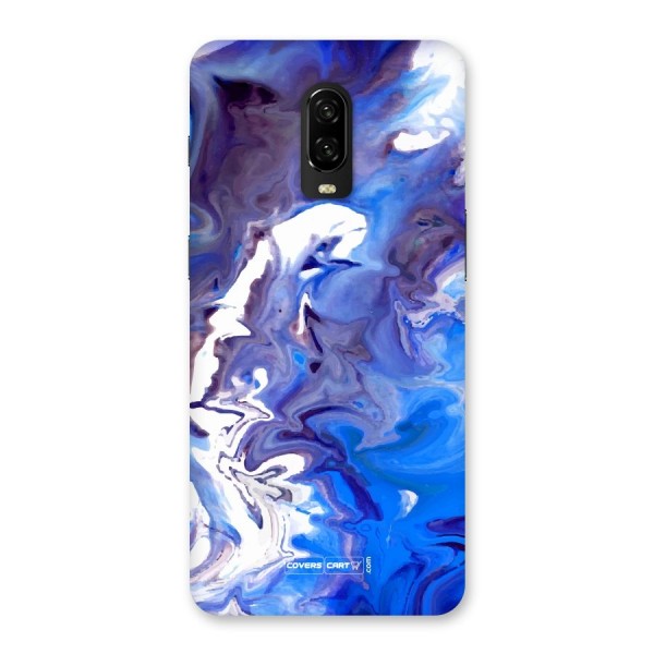 Cool Blue Marble Texture Back Case for OnePlus 6T