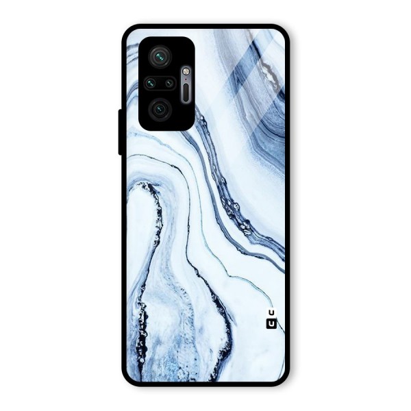 Cool Marble Art Glass Back Case for Redmi Note 10 Pro Max