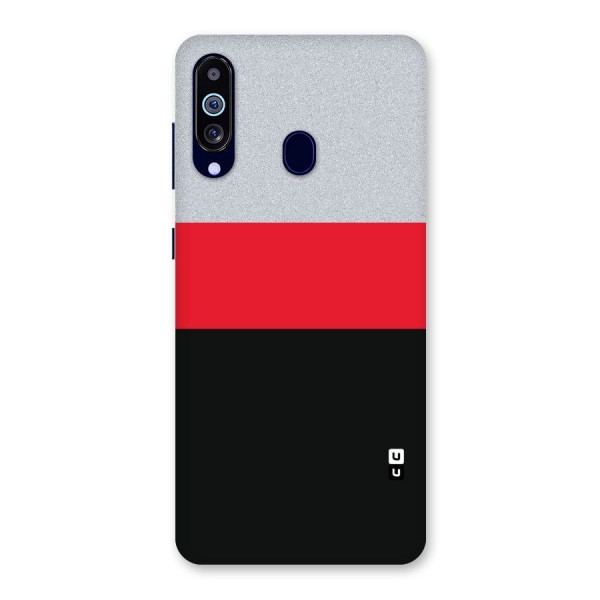 Cool Melange Stripe Back Case for Galaxy A60