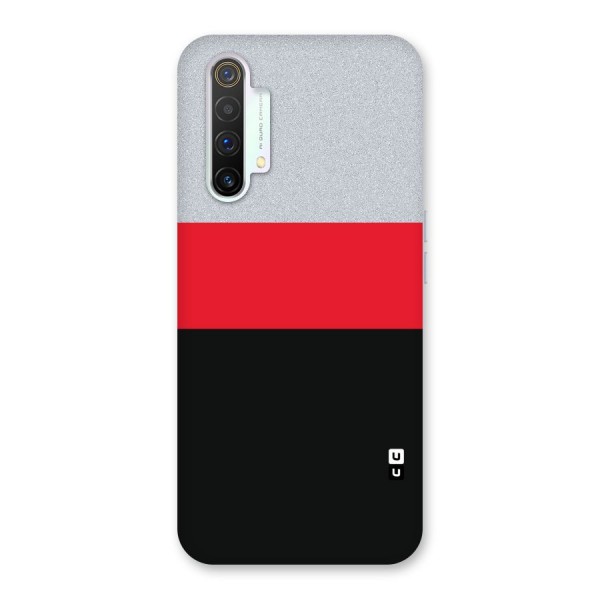 Cool Melange Stripe Back Case for Realme X3