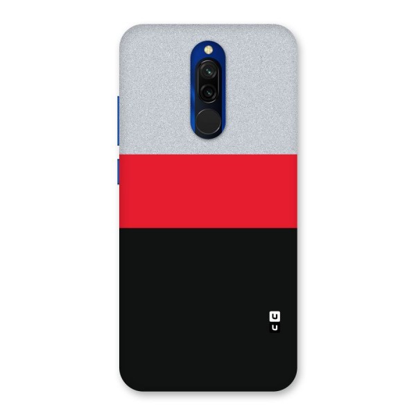 Cool Melange Stripe Back Case for Redmi 8