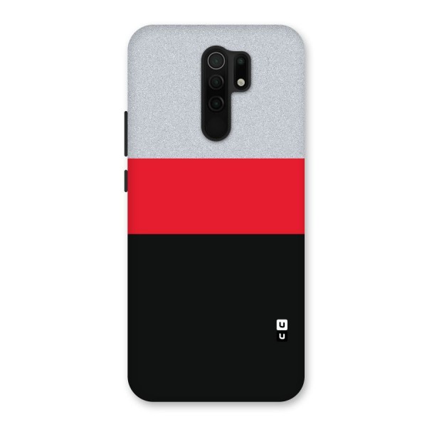 Cool Melange Stripe Back Case for Redmi 9 Prime