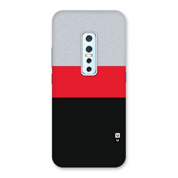 Cool Melange Stripe Back Case for Vivo V17 Pro