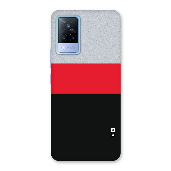 Cool Melange Stripe Back Case for Vivo V21 5G