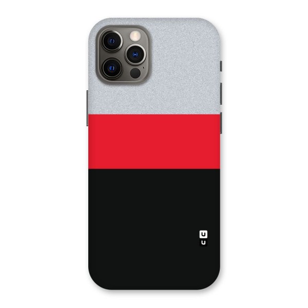 Cool Melange Stripe Back Case for iPhone 12 Pro