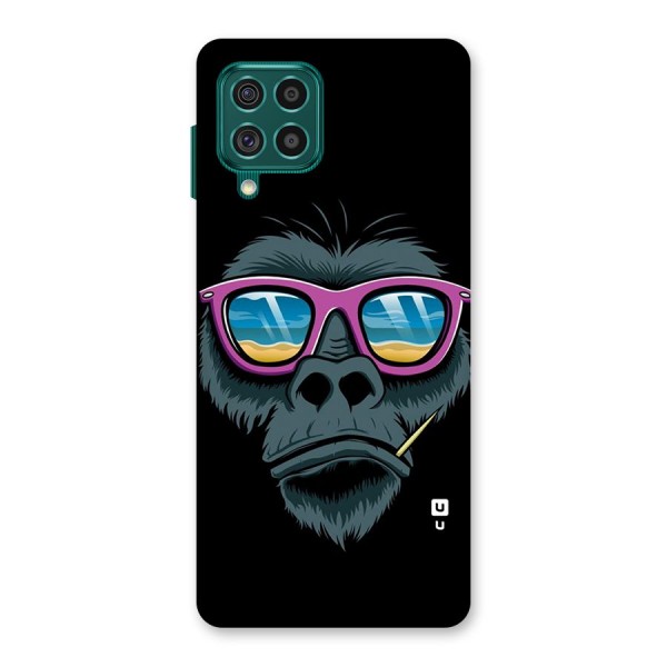 Cool Monkey Beach Sunglasses Back Case for Galaxy F62