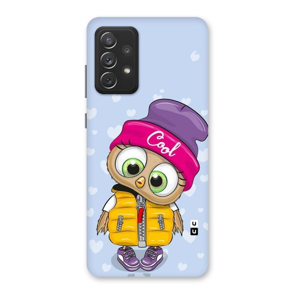 Cool Owl Back Case for Galaxy A72