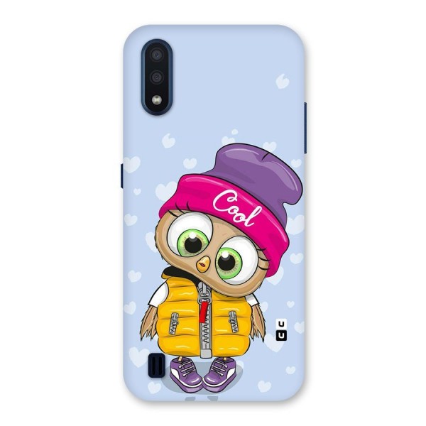 Cool Owl Back Case for Galaxy M01