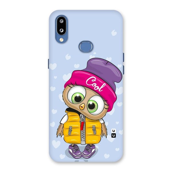 Cool Owl Back Case for Galaxy M01s