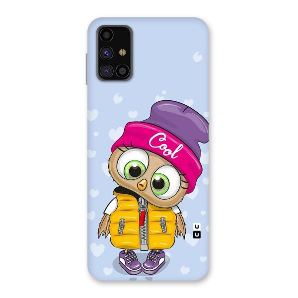 Cool Owl Back Case for Galaxy M31s