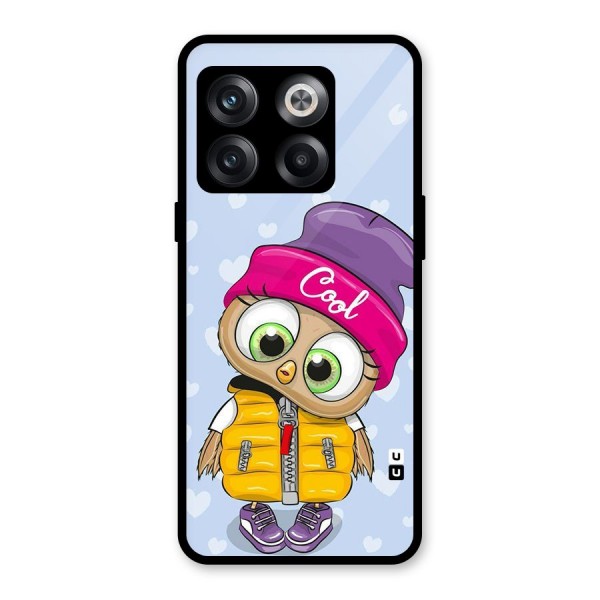 Cool Owl Glass Back Case for OnePlus 10T