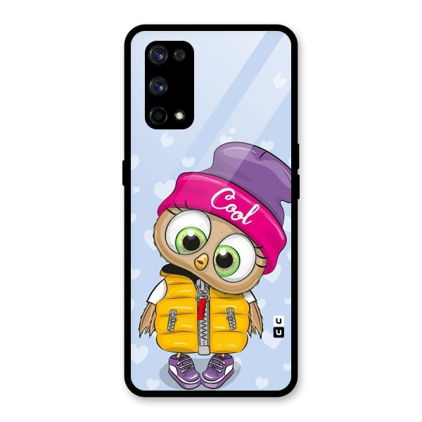 Cool Owl Glass Back Case for Realme X7 Pro