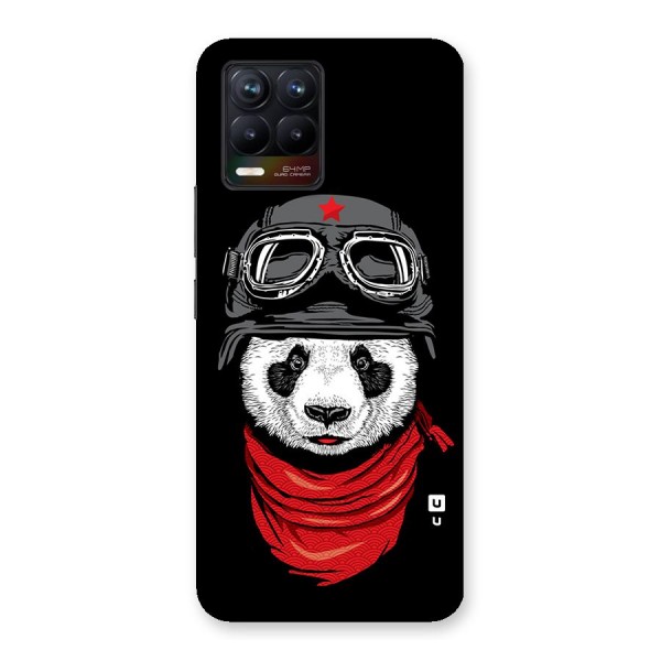 Cool Panda Soldier Art Back Case for Realme 8