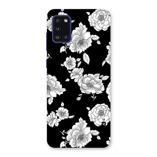 Cool Pattern Flowers Back Case for Galaxy A31