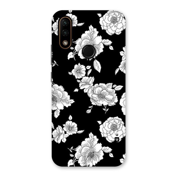 Cool Pattern Flowers Back Case for Lenovo A6 Note