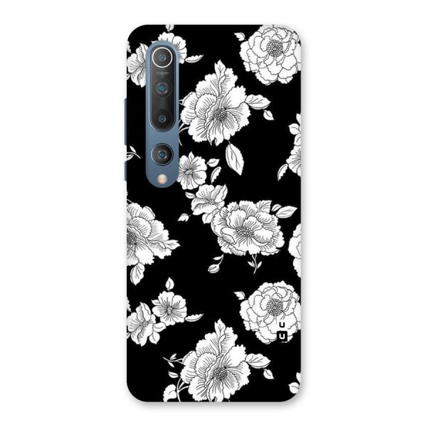 Cool Pattern Flowers Back Case for Mi 10