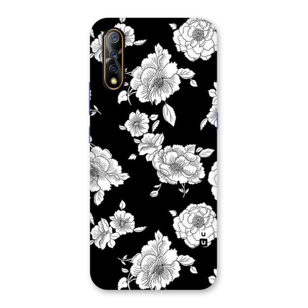 Cool Pattern Flowers Back Case for Vivo Z1x