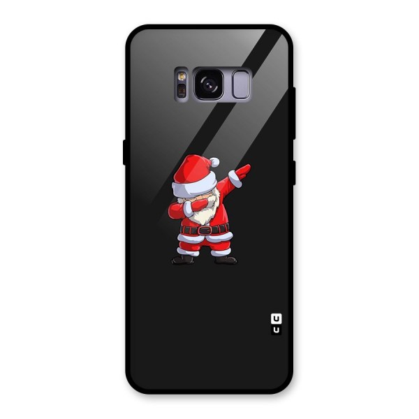 Cool Santa Dab Glass Back Case for Galaxy S8