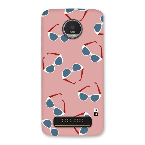 Cool Shades Pattern Back Case for Moto Z Play