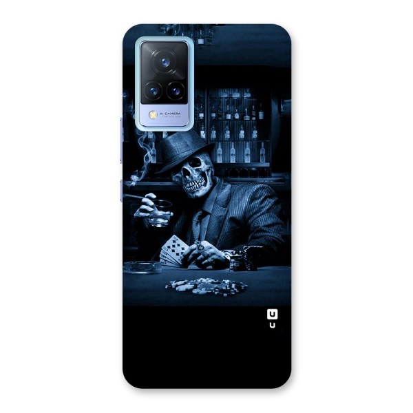 Cool Skull Cards Back Case for Vivo V21 5G