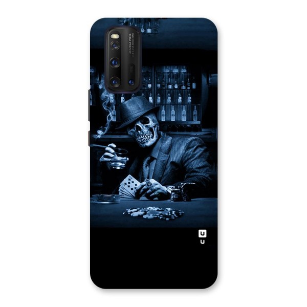 Cool Skull Cards Back Case for Vivo iQOO 3