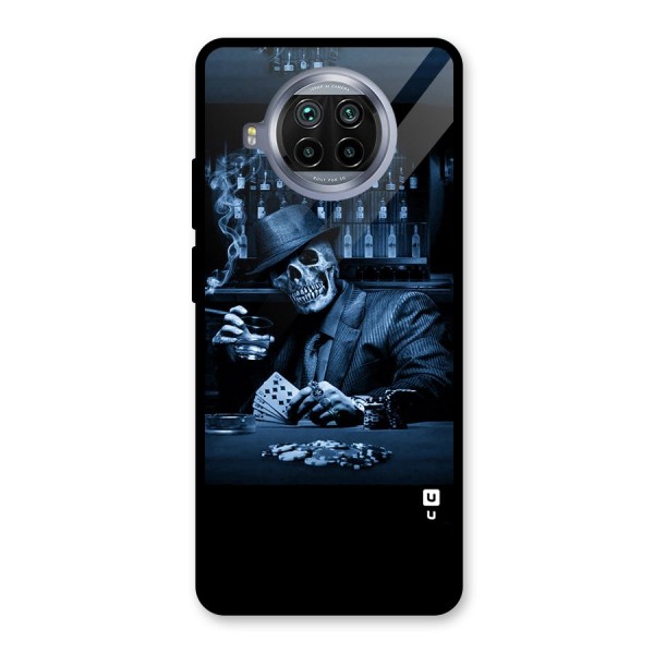 Cool Skull Cards Glass Back Case for Mi 10i