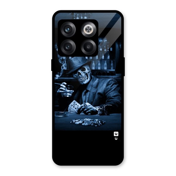 Cool Skull Cards Glass Back Case for OnePlus 10T