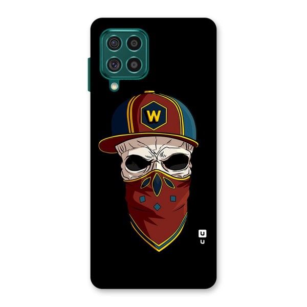 Cool Skull Mask Cap Back Case for Galaxy F62