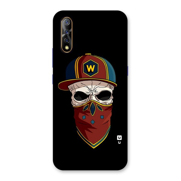 Cool Skull Mask Cap Back Case for Vivo Z1x