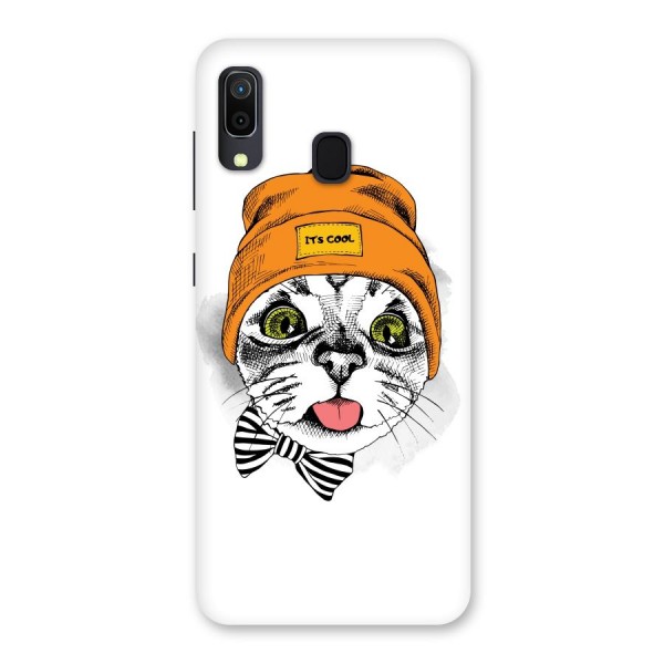 Cool cat Back Case for Galaxy A20