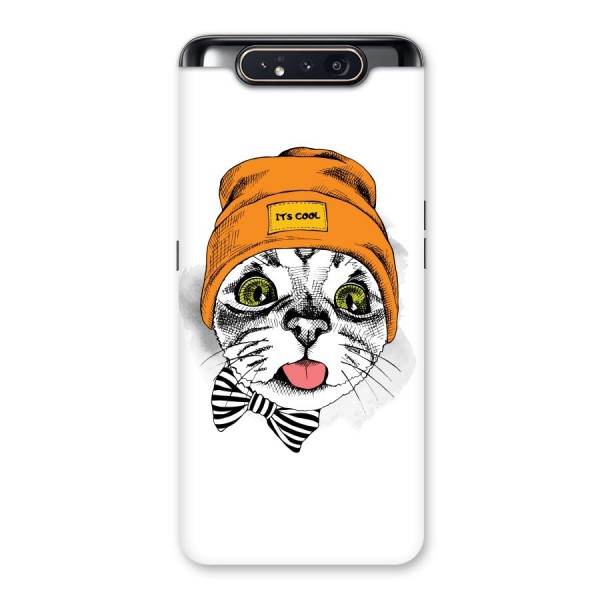 Cool cat Back Case for Galaxy A80