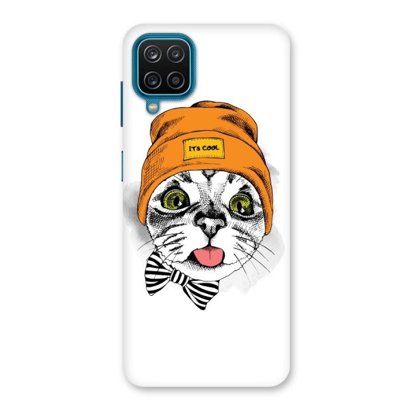 Cool cat Back Case for Galaxy F12