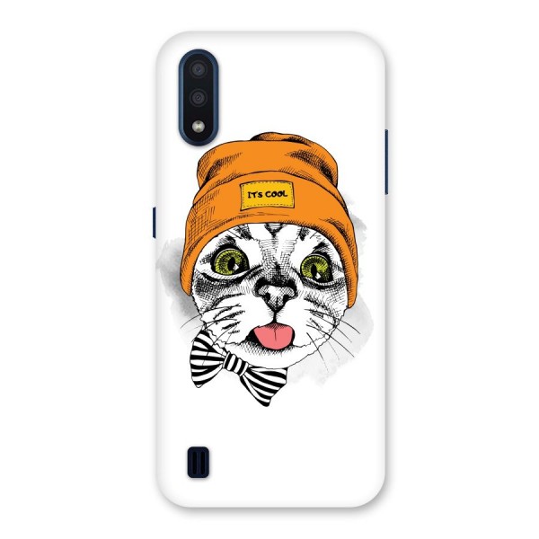 Cool cat Back Case for Galaxy M01