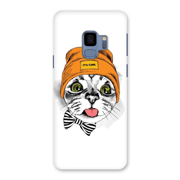 Cool cat Back Case for Galaxy S9